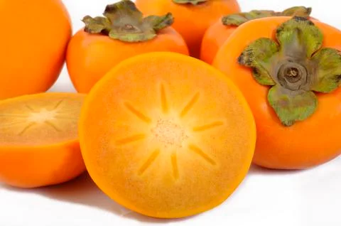 Persimmon fruit Stock Photos