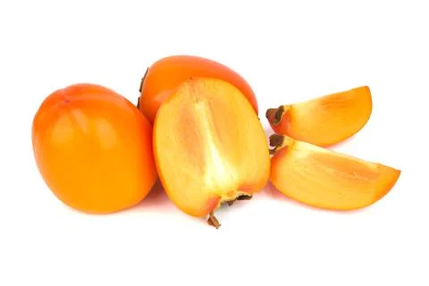 Persimmon fruit Stock Photos