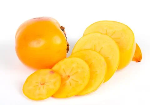 Persimmon fruits Stock Photos