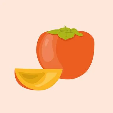 Persimmon Stock Illustration