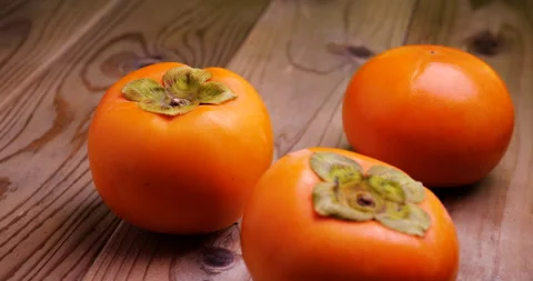 Persimmon. Tilt-up. Stock Footage 163944576