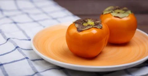 Persimmons Stock Photos