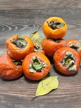 Persimmons Stock Photos