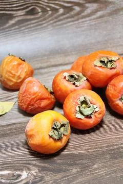 Persimmons Stock Photos