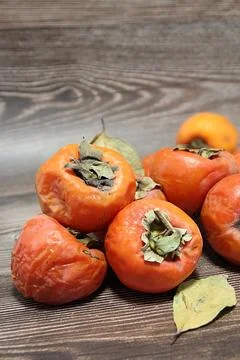Persimmons Stock Photos