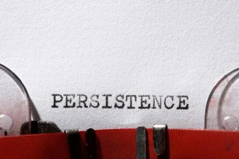 Persistence concept view Stock Photos