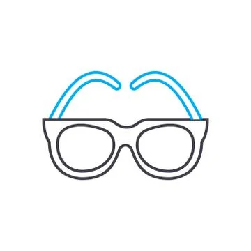 Persistent studies vector thin line stroke icon. Persistent studies outline Stock Illustration