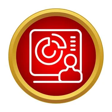 Person analyzing data information chart presentation concept Illustrazione stock