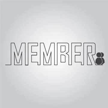 Person and line text vector illustration 스톡 일러스트