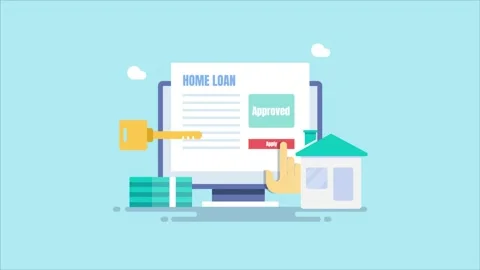 K Apply F Stock Video Footage - Person Apply Online Home Loan Footage 238076698 Iconl