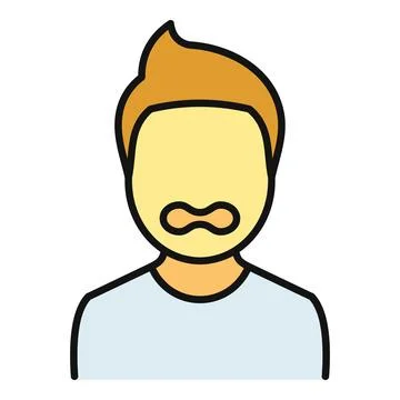 Person avatar feeling sick experiencing nausea or pain Stock Illustration