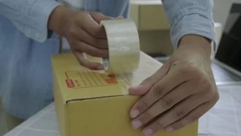 A person in a box 스톡 동영상 157865920