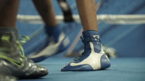 Person Boxing Stock Footage 127850239