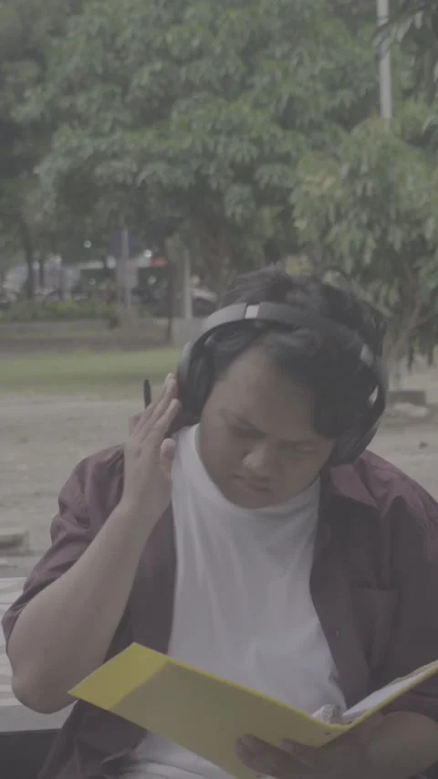 Person in Campus Stock Footage 329845144