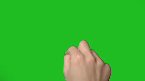 Person clicks on the touch screen with his finger. Swipe, scroll, zoom in out. Stock-Footage 177572549