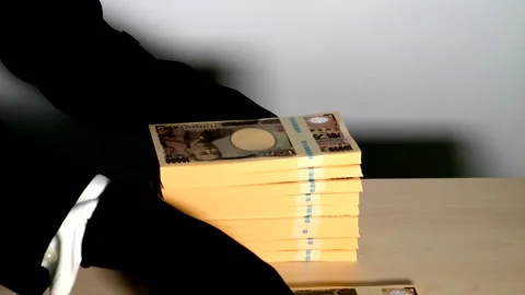A person counting money Stock Footage 334767794
