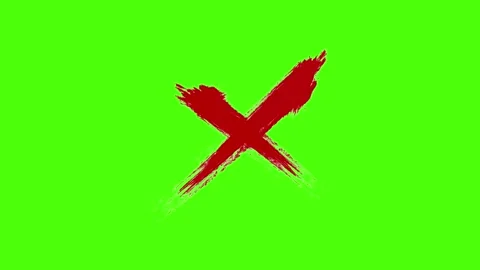 Person crossing a finish line with a red X Video stock 341745527