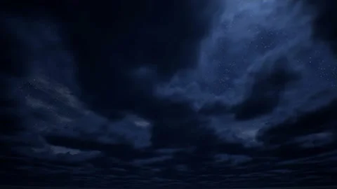 A person in a dark sky Stock Footage 155226078