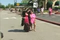 Person dressed as Mae West Footage