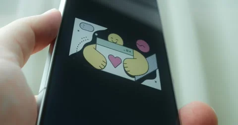 Person embracing a web browser window, positive online interaction, presentation Stock Footage 313437109