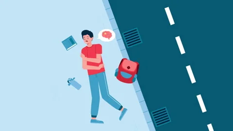 A Person With Epilepsy Background Stock Footage 287765258