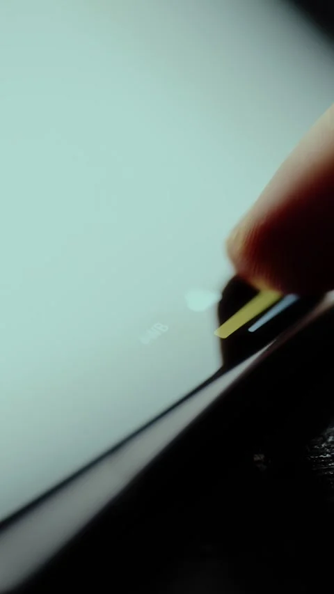 Person is exploring the camera menu on smartphone screen Stock Footage 326946577