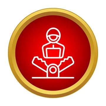Person falling into a cyber security trap icon イラスト素材