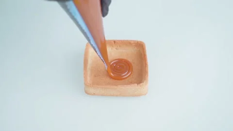 Caramel Drawing Stock Footage ~ Royalty Free Stock Videos 