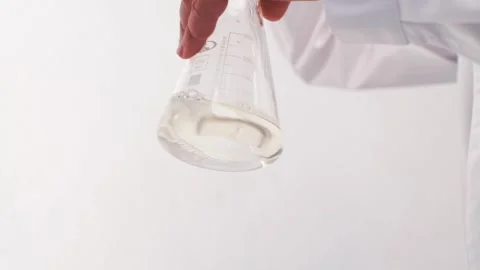 A person holding a bottle Video stock 131963237