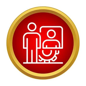 Person icon analyzing system management and workflow data 스톡 일러스트
