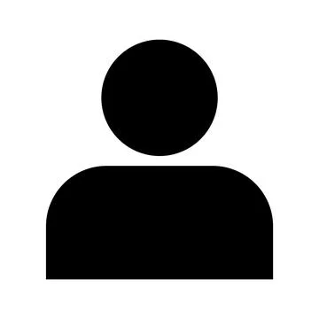 Person icon vector. User sign. Profile icon. Man symbol flat design Stock Illustration