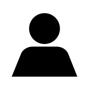 Person icon vector. User sign. Profile icon. Man symbol flat design Stock Illustration