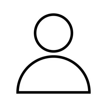 Person icon vector. User sign. Profile icon. Man symbol flat design Stock Illustration