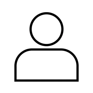 Person icon vector. User sign. Profile icon. Man symbol flat design Stock Illustration