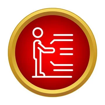 Person interacting with digital information augmented reality interface Stock Illustration