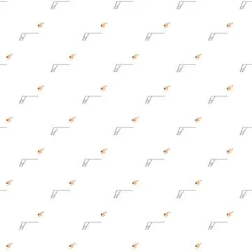 Person jumping from springboard into pool pattern Stock Illustration