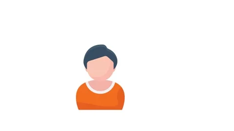 A person on the left and another on the right, each with a speech bubble, s.. Stock Footage 332199491
