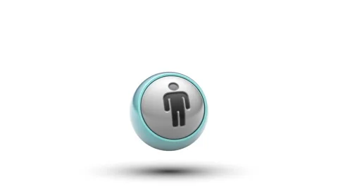 Person. Looping. Alpha channel. Stock Footage 64541576