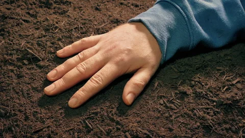 Person Lying On The Ground Outside Video stock 308972098