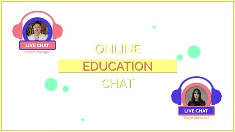 Person Online Video Chatting Stock After Effects