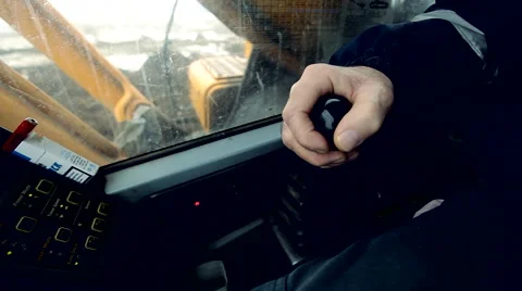 Person operates the machine Stock Footage 47701521