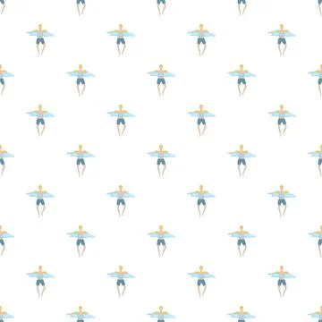 Person performing water aerobics pattern for fitness background Stock Illustration