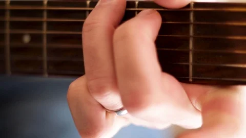 Person Playing Guitar Stock Footage 102575010