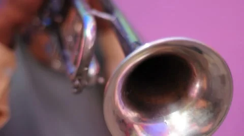 Person playing saxophone Stock Footage 49525655
