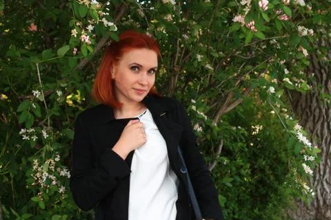 A person posing for the camera Foto stock