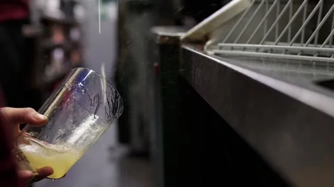 Person pouring cider Stock Footage 292827009