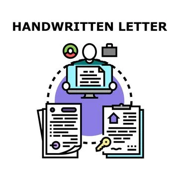 Person processing documents and managing real estate agreement イラスト素材