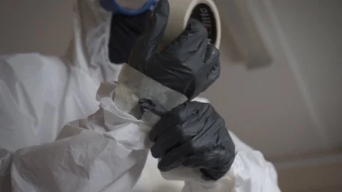 Person protected from viruses Stock Footage 127703951