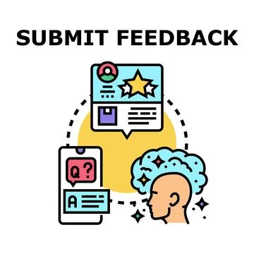 Person providing online feedback using mobile application イラスト素材