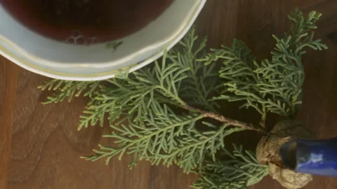 Person putting sugar in the tea Stock Footage 274698168